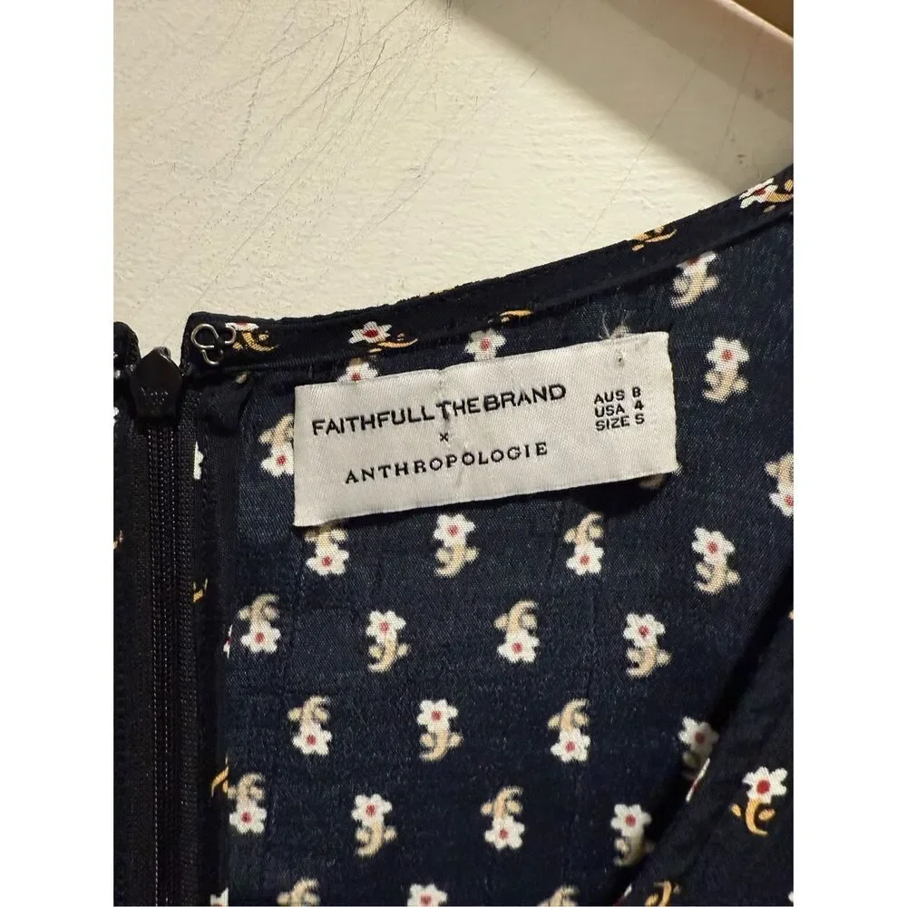 Anthropologie x Faithfull the Brand Fresa Tunic Dress Small - Picture 4 of 8